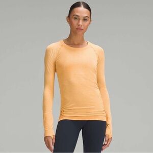 Lululemon Swiftly Tech Long Sleeve in Summer Glow